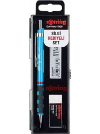 Rotring Tikky Mekanik Ulu Kalem 0,5 Ak Mavi Set