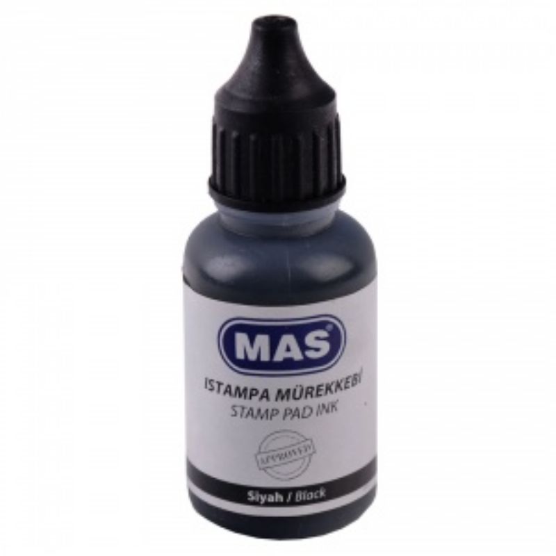 Mas 462 Istampa Mrekkebi Siyah 20 ml   8691217046206