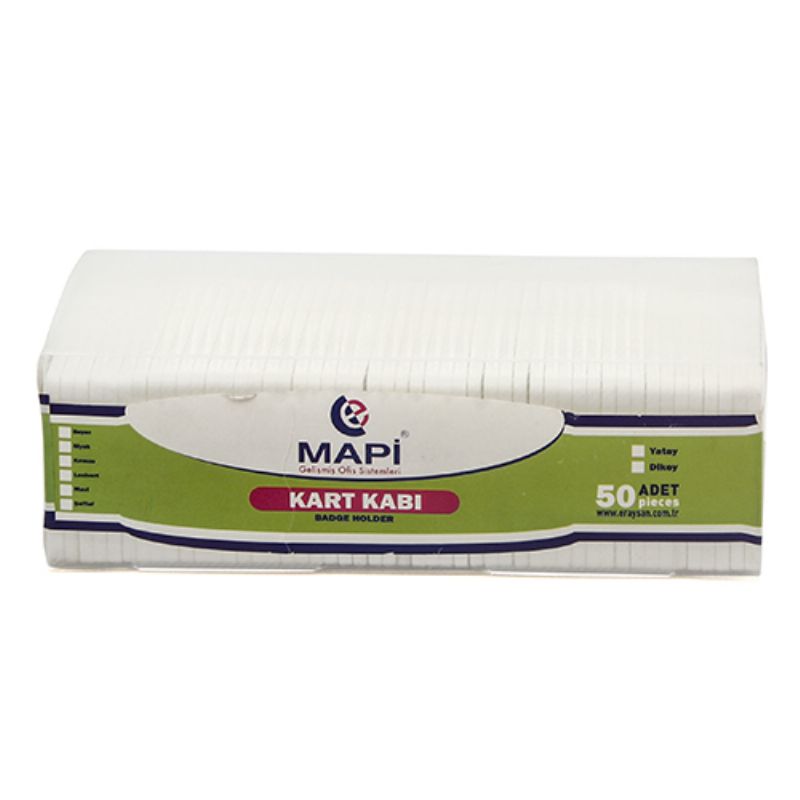 Mapi Kart Kab Yatay Beyaz Adet