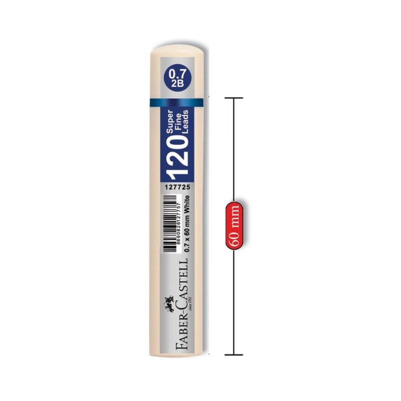 Faber Castell Kalem Ucu Min 120'li 0,7 Beyaz Tp 8690826127757