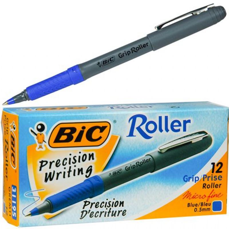 Bic Grip Roller Pilot Kalem 0,5 Mavi