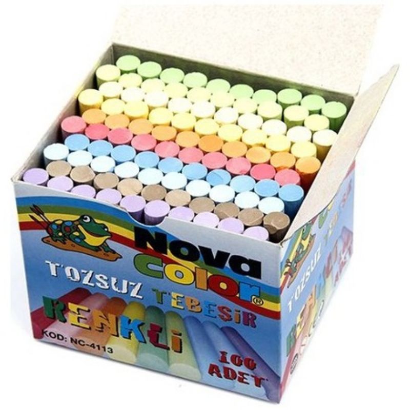 Novacolor Tozsuz Tebeir Renkli 100'l     8697405227181