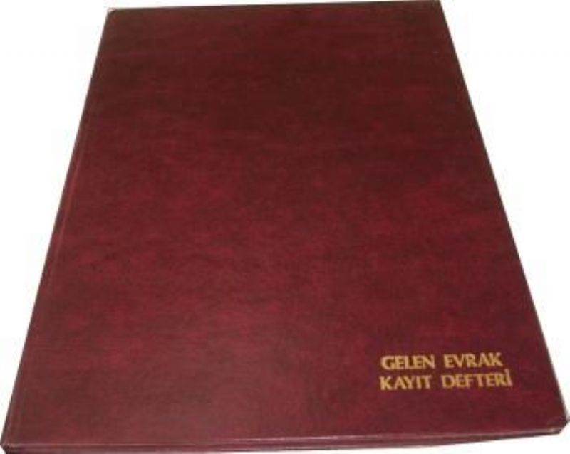 Glpa Gelen Evrak Kayt Defteri Suni Deri 22*32cm 100yp