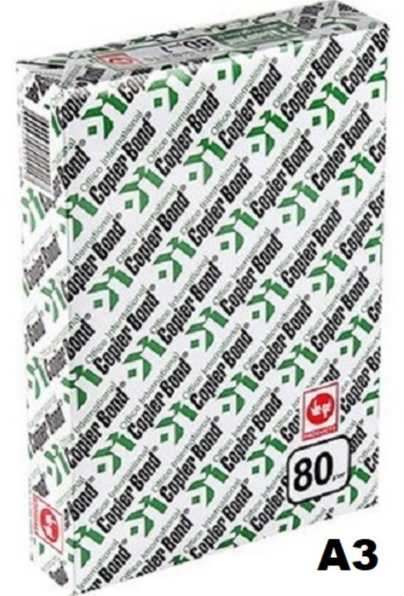 Copier Bond Fotokopi Kad A3 80 gr 500'l pkt