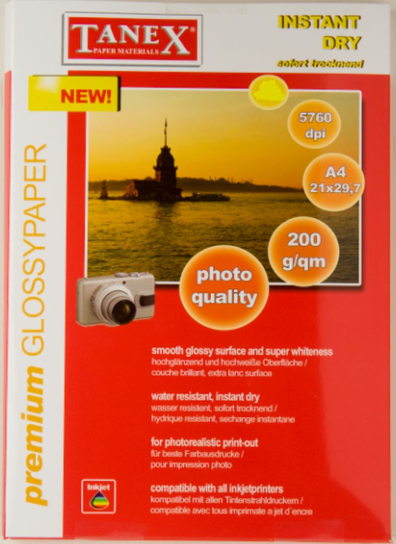 Tanex Fotoraf Kad A4 200gr 25 li         8698806775028