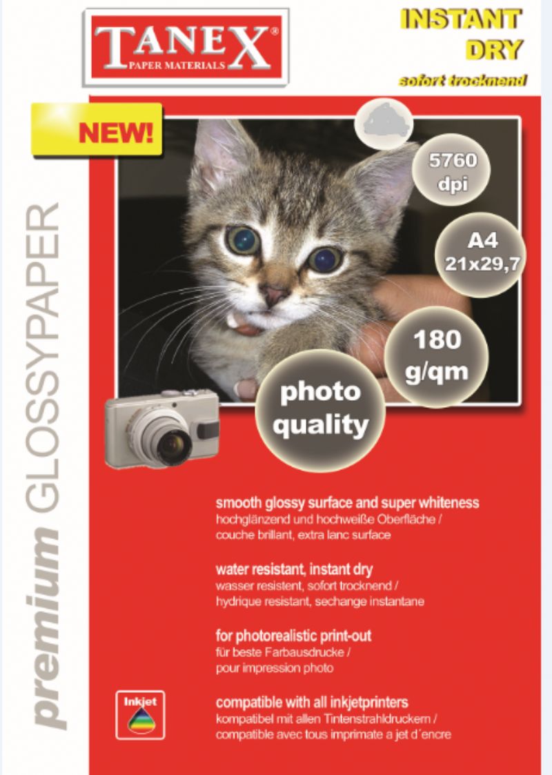 Tanex Fotoraf Kad A4 180gr 25 li     8698806775035