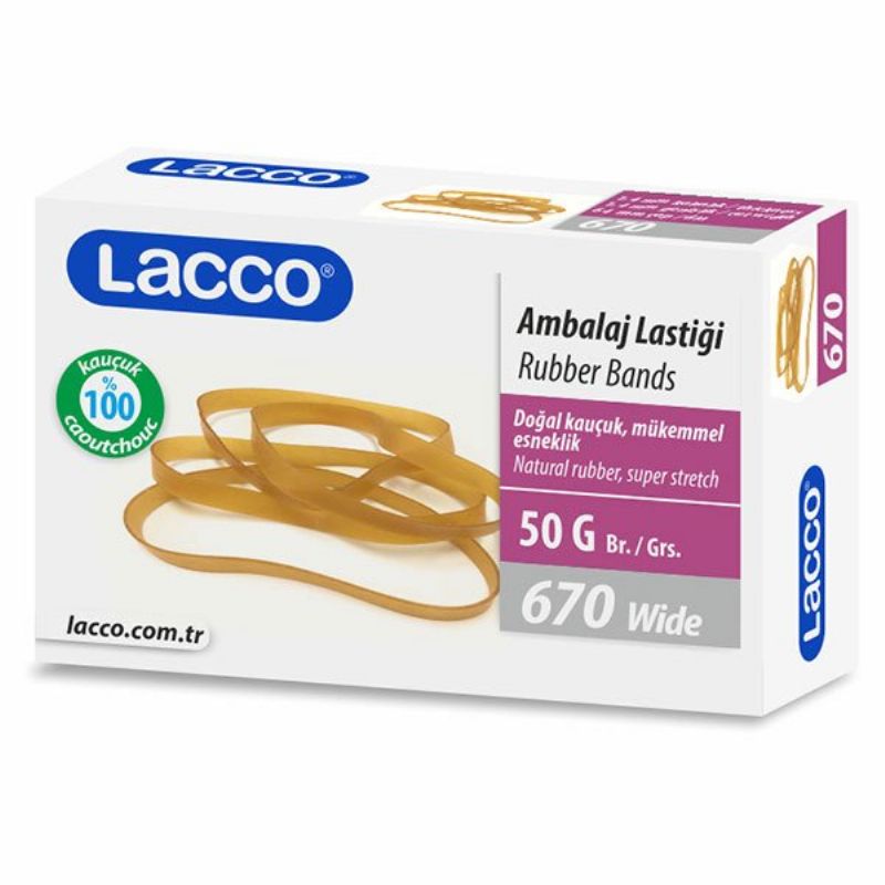 Lacco 670 Paket Lastii Geni 50gr.