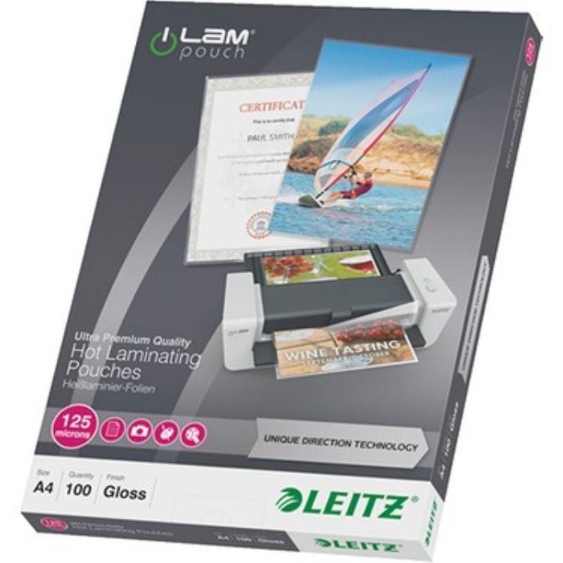 Leitz Laminasyon Film A4 125 micron 100 l