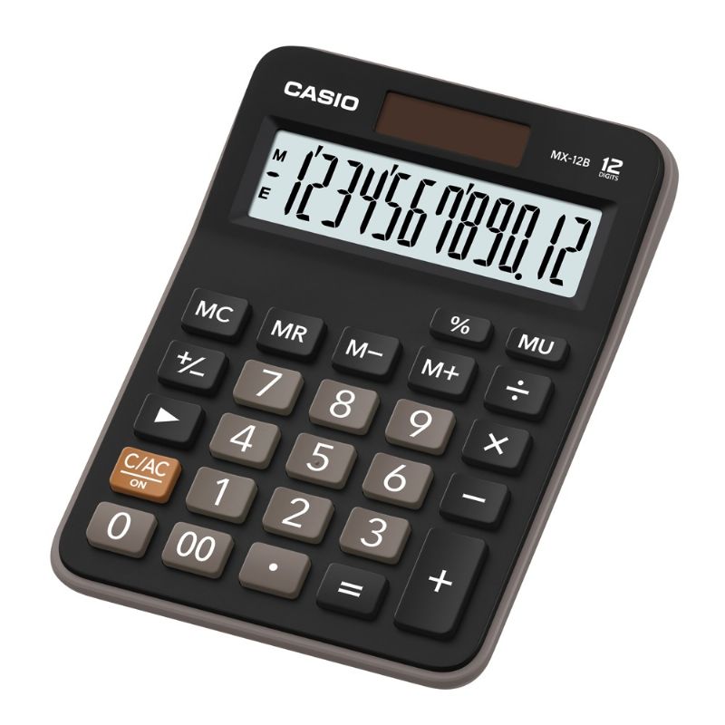 Casio MX-12B 12 Hane Masa st Kk Boy Hesap Makinesi
